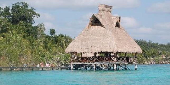 Villas Eco-Romanticas Kuuch Ka'Anil Бакалар Экстерьер фото