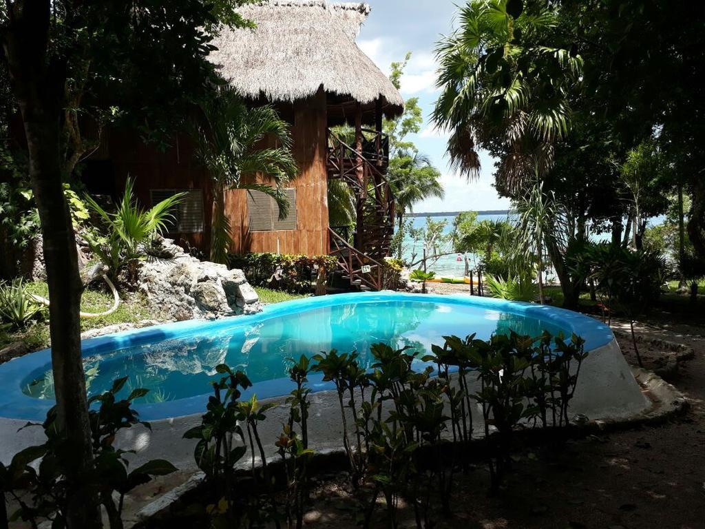 Villas Eco-Romanticas Kuuch Ka'Anil Бакалар Экстерьер фото